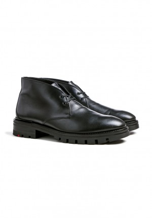 Black Men's LLOYD WEBSTER Ankle Boots | 63215IVOG
