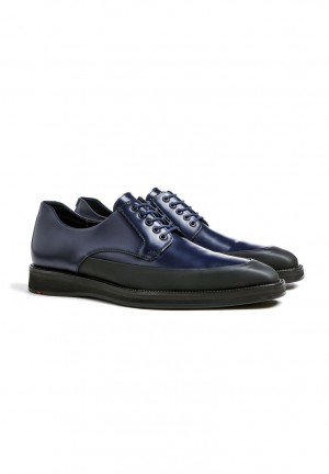 Blue Men's LLOYD WALTON Ankle Boots | 27049WJSP